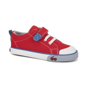 See Kai Run Stevie Red Sneaker - size 12